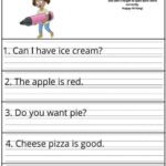 10 Printable Write The Sentence Worksheets For Kindergarden 4th Grade Ages literacy reading Help Etsy