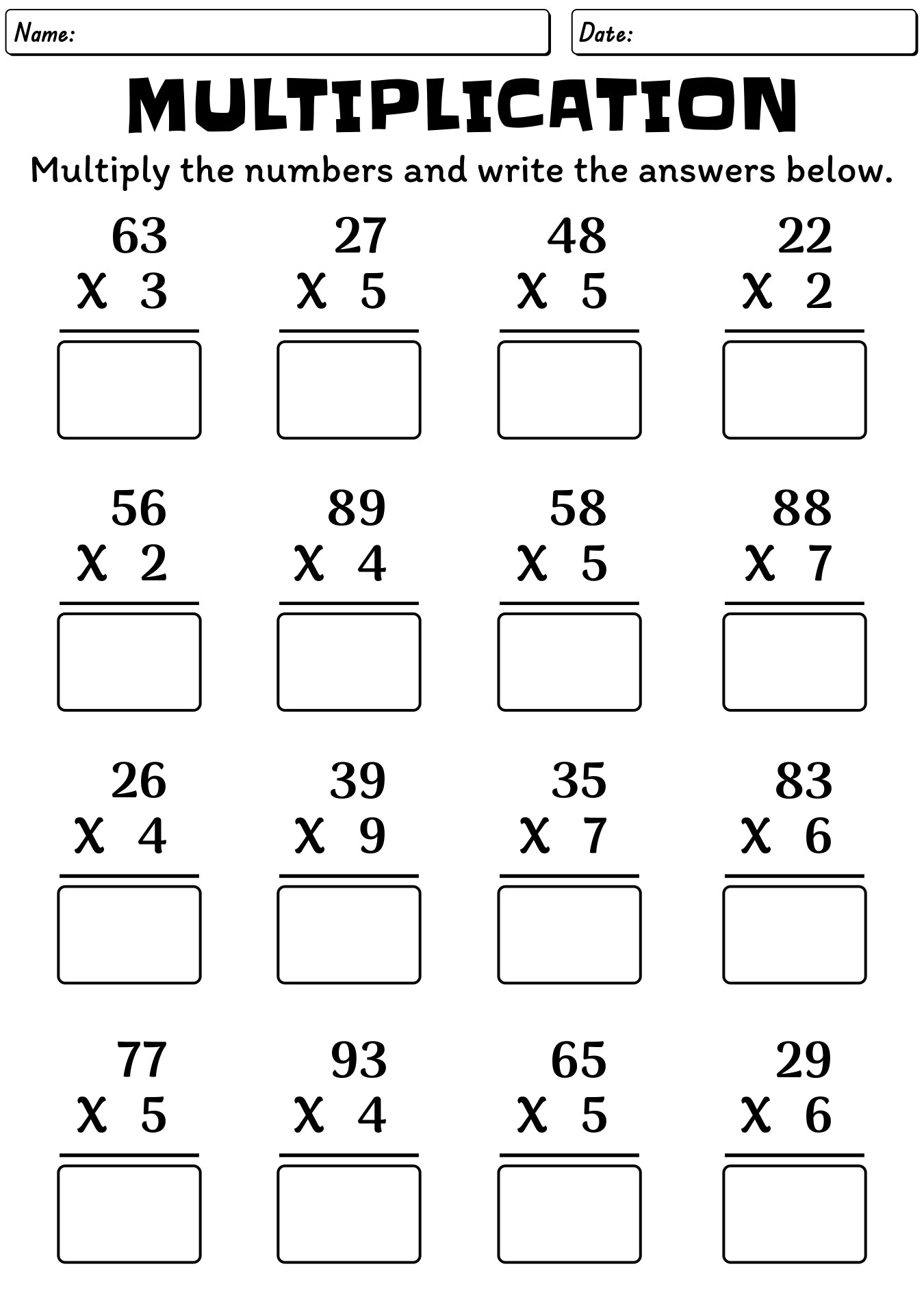 11 Math Practice Worksheet Grade 6 Free PDF At Worksheeto
