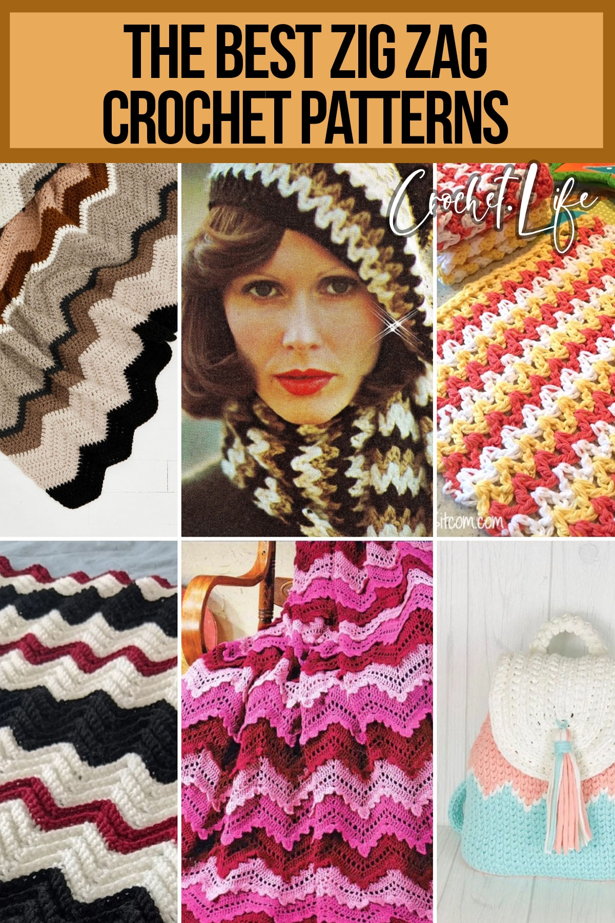13 Beautiful Zig Zag Crochet Patterns Crochet Life