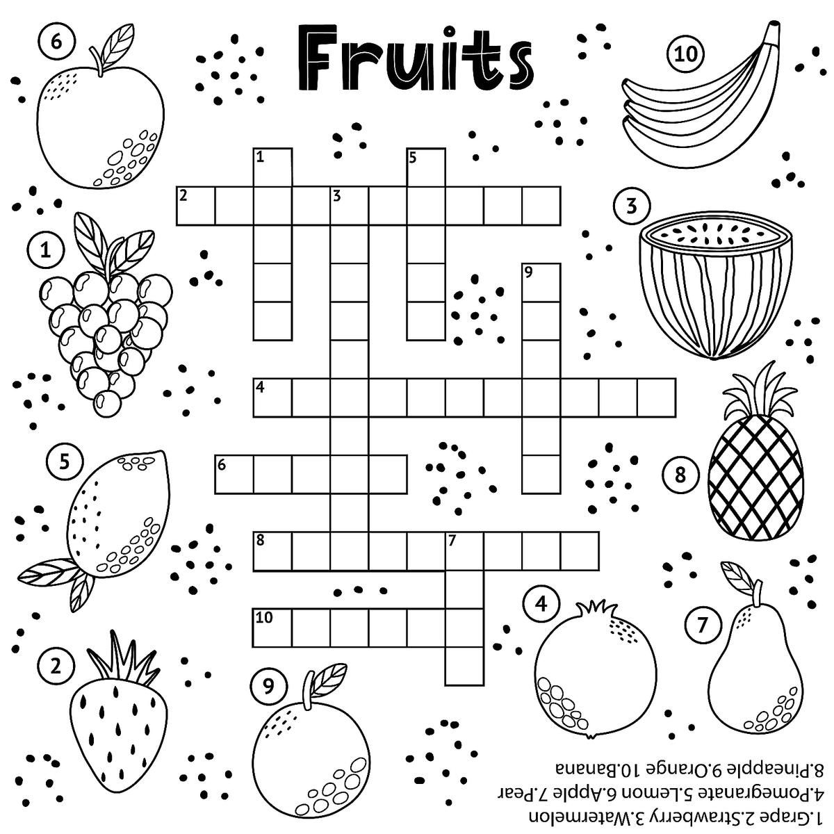 free printable crossword puzzle worksheets