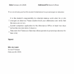 13 School Absence Note Templates In PDF Google Docs Word Pages