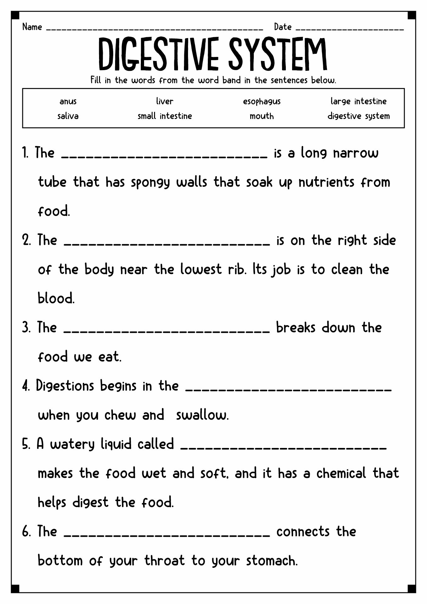 science worksheets for grade 4