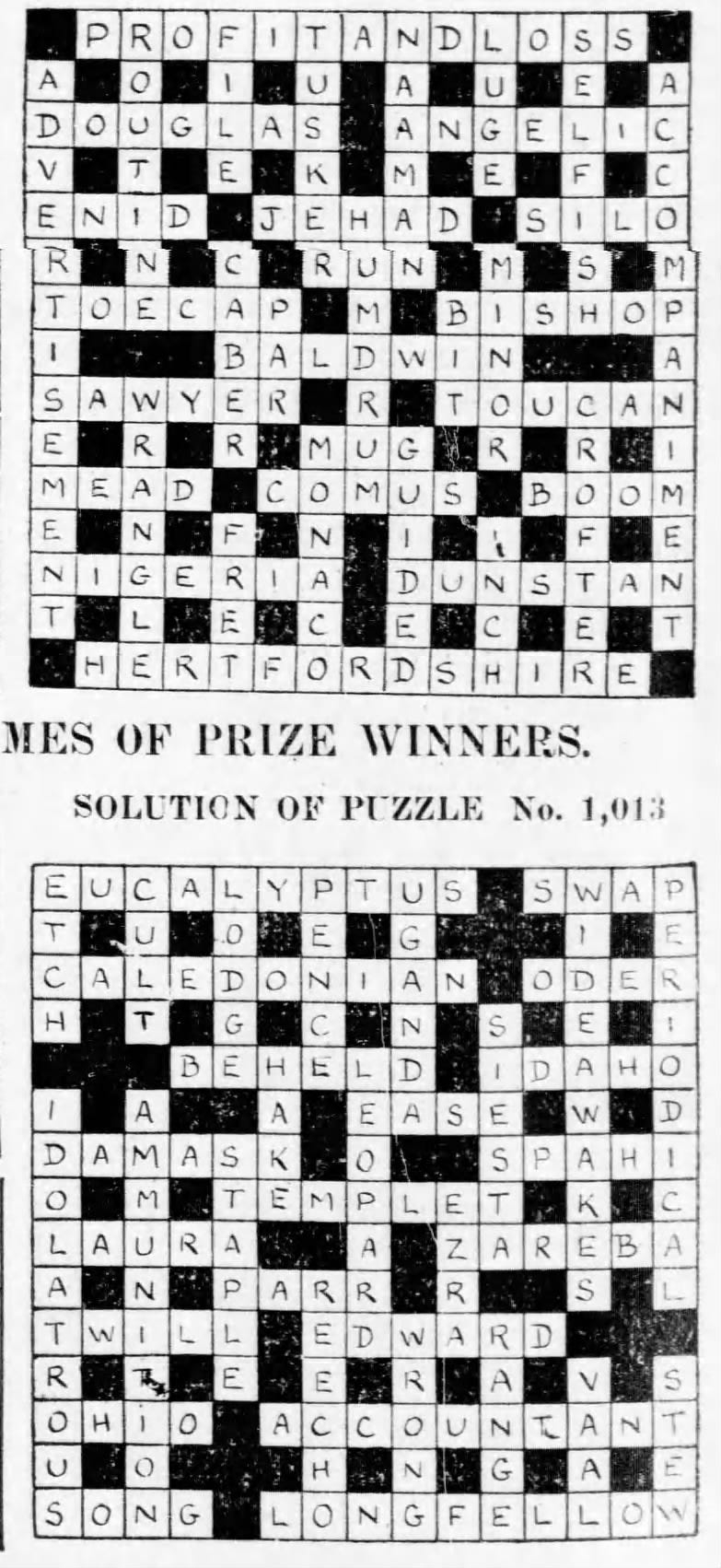 printable sheffer crossword puzzles