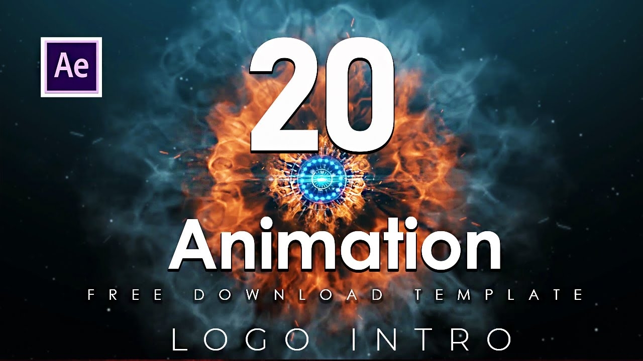 after effects logo animation template