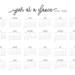 2025 2026 Two Year Calendars 10 FREE Cals Printabulls