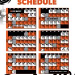 2025 Baltimore Orioles Printable Schedule Maryland Stadium Authority