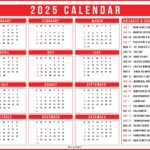 2025 Calendar With Holidays Free Printables In 28 Unique Styles World Of Printables
