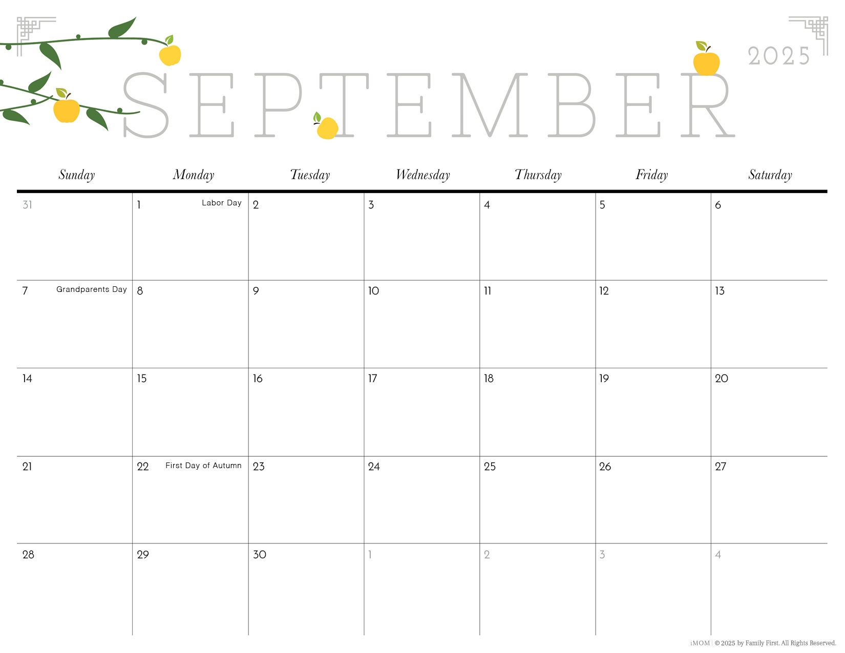 cute 2025 calendar printable