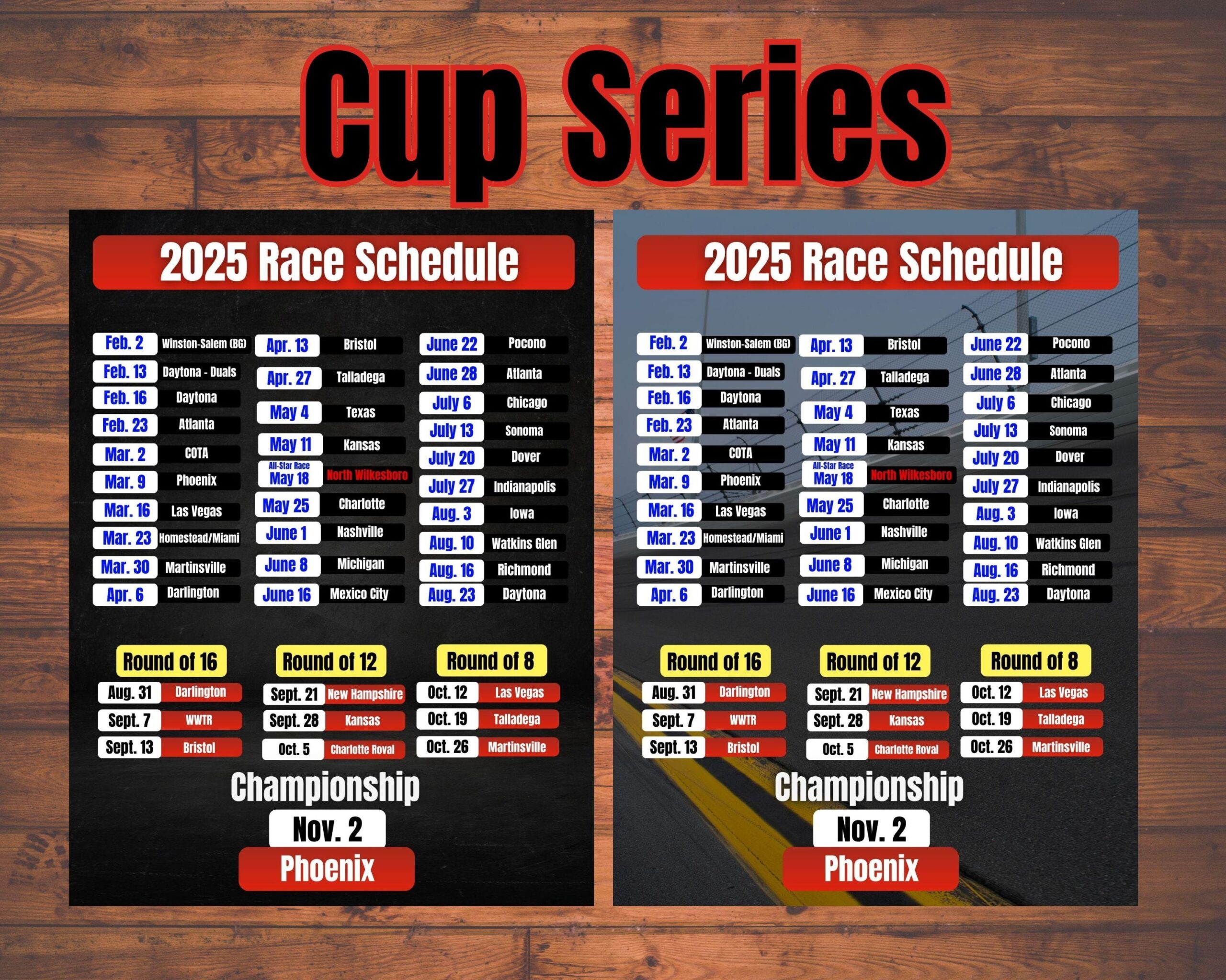2025 Nascar Race Schedule Stock Car Racing 2025 Schedule Race Fan PDF Printable Schedule Nascar Fan Etsy