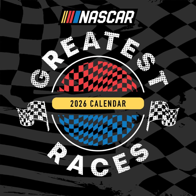 2026 Nascar Greatest Races Wall Calendar Michaels