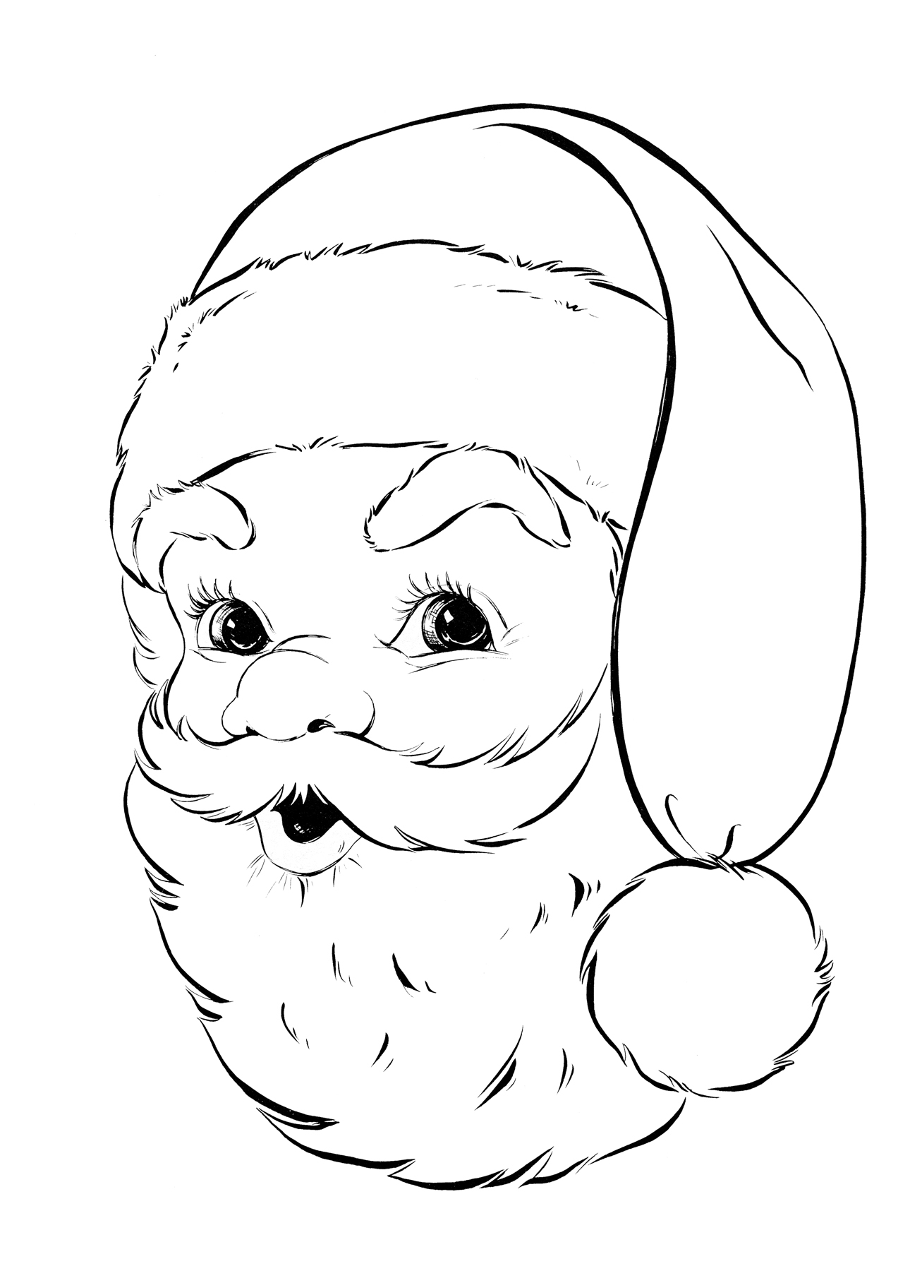 free printable xmas coloring pages
