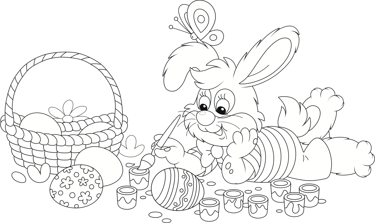free easter coloring pages printable