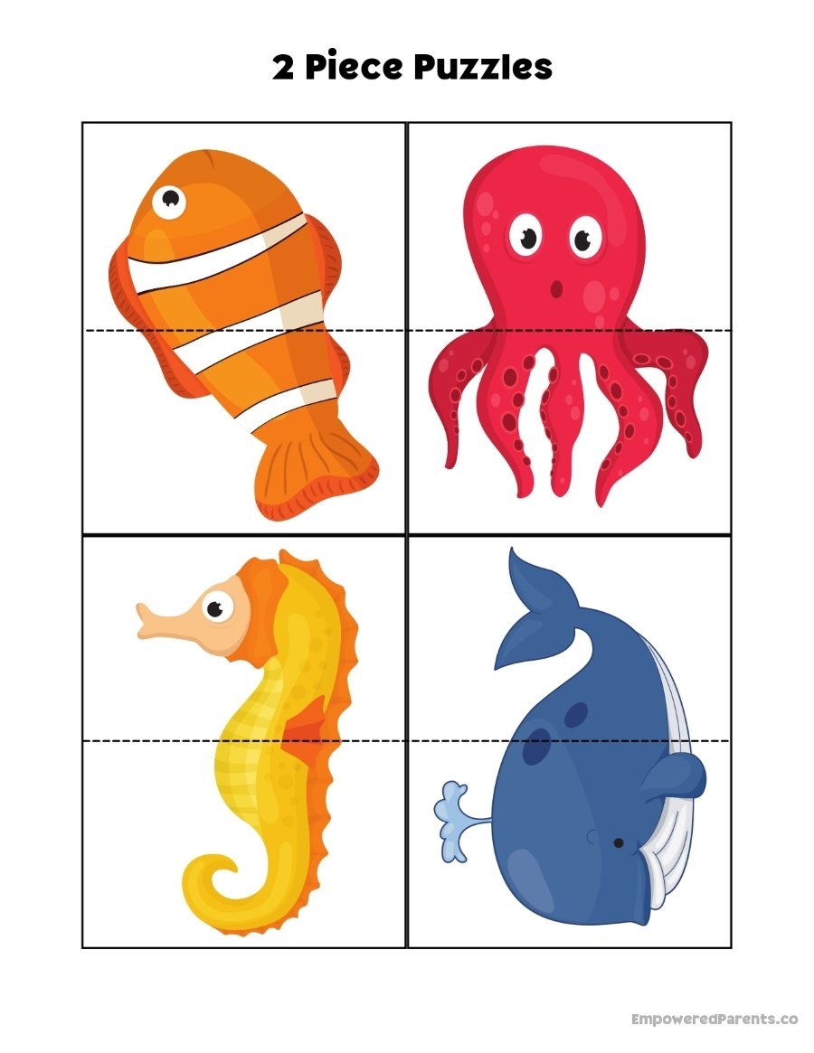 28 Printable Puzzles For Toddlers And Preschoolers PDF Empowered Parents
