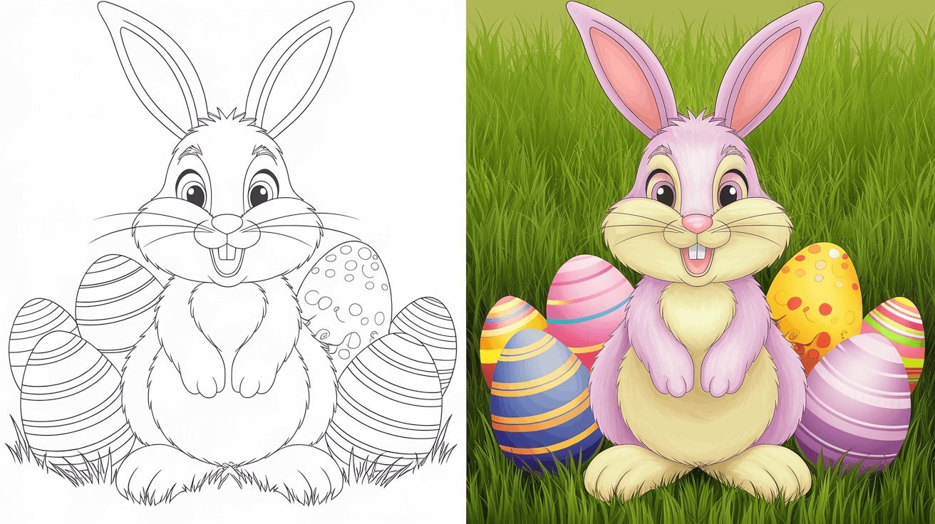free easter printable coloring pages