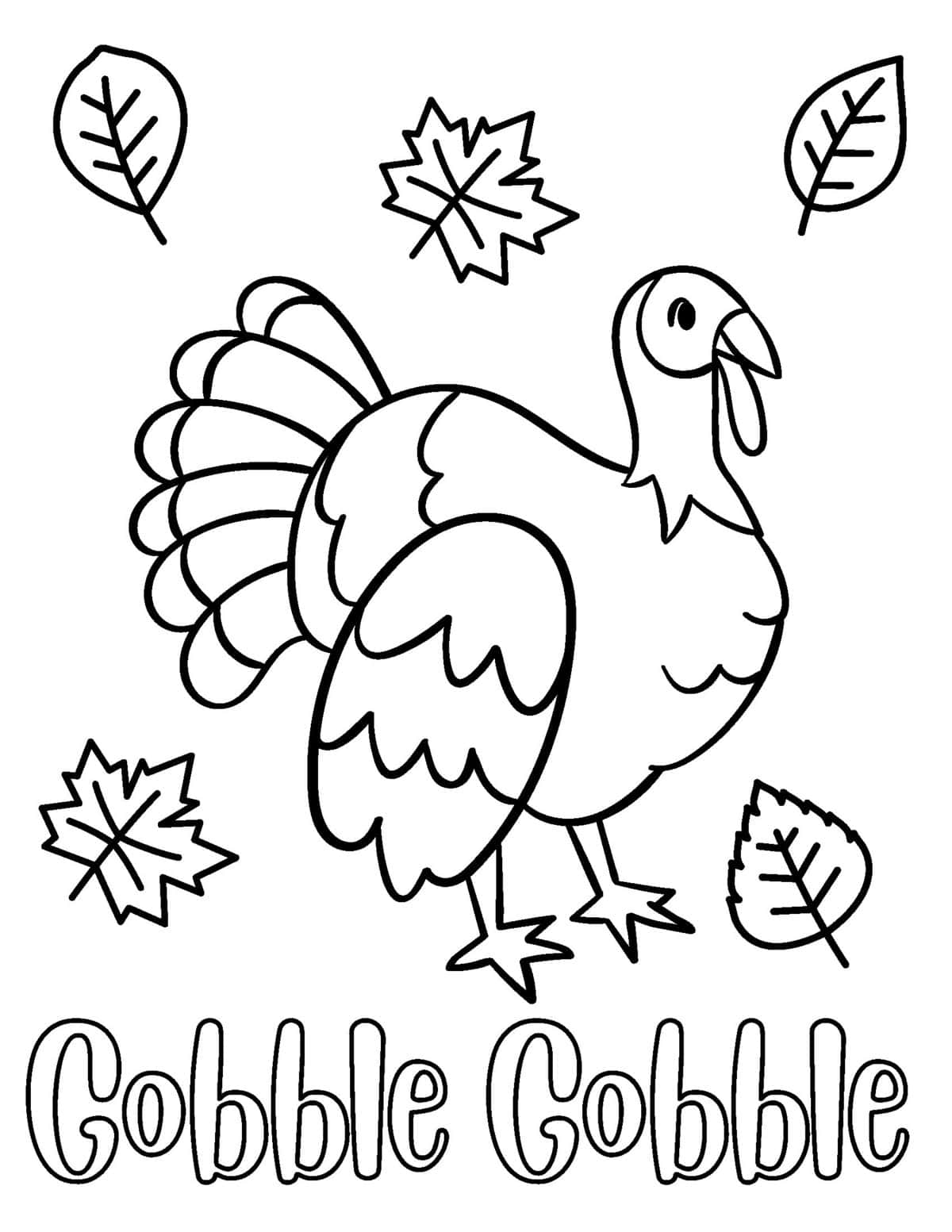 free printable thanksgiving color sheets