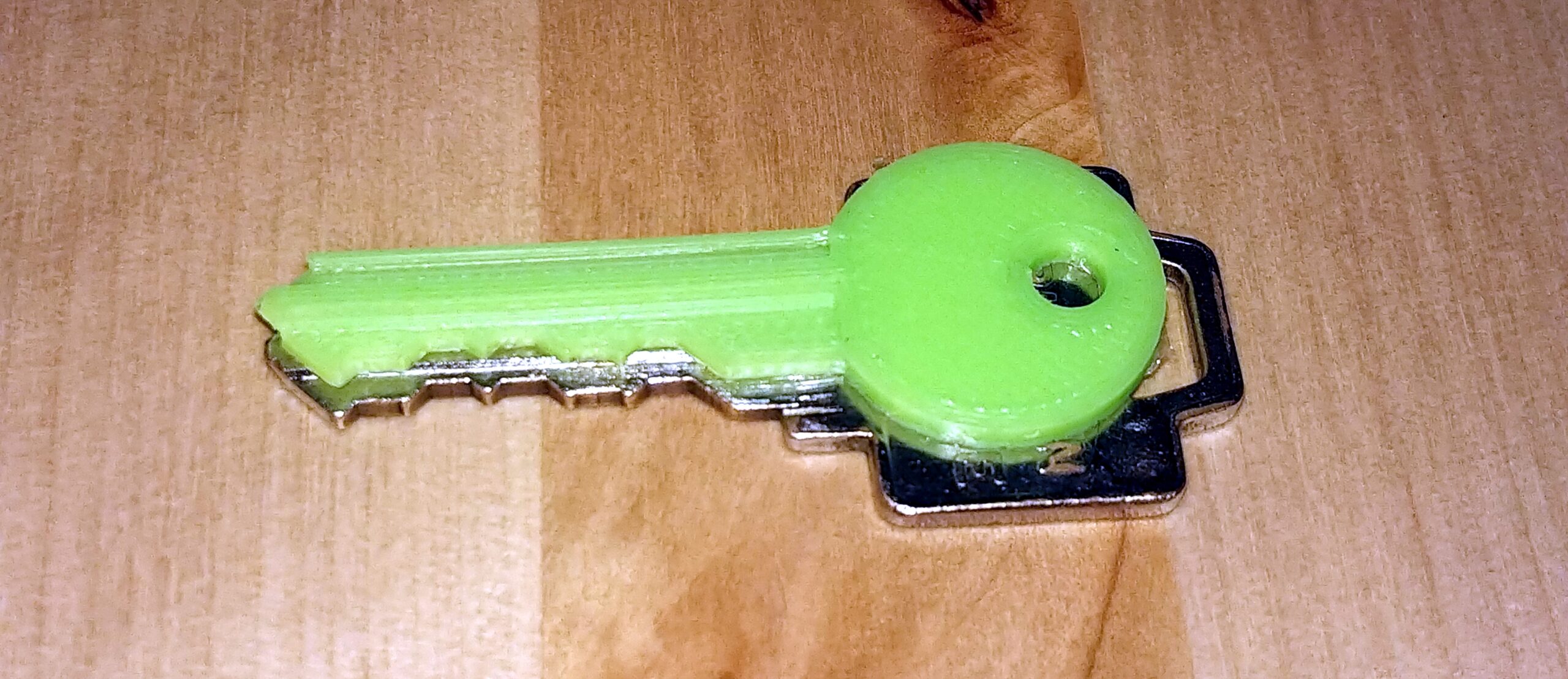 actual size bump key template