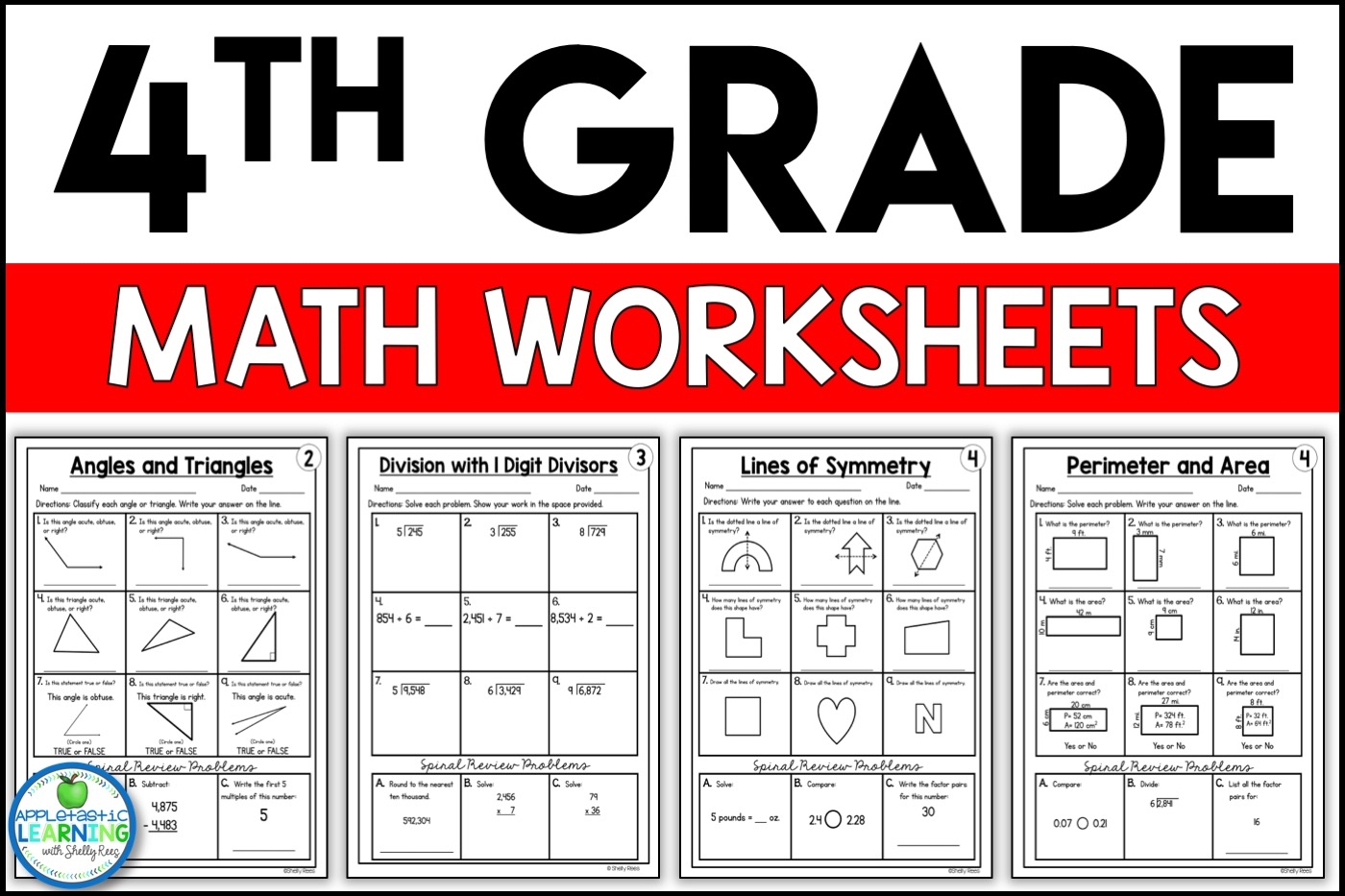 free worksheets for 4th grade