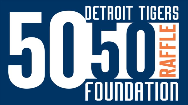 50 50 Raffle Detroit Tigers