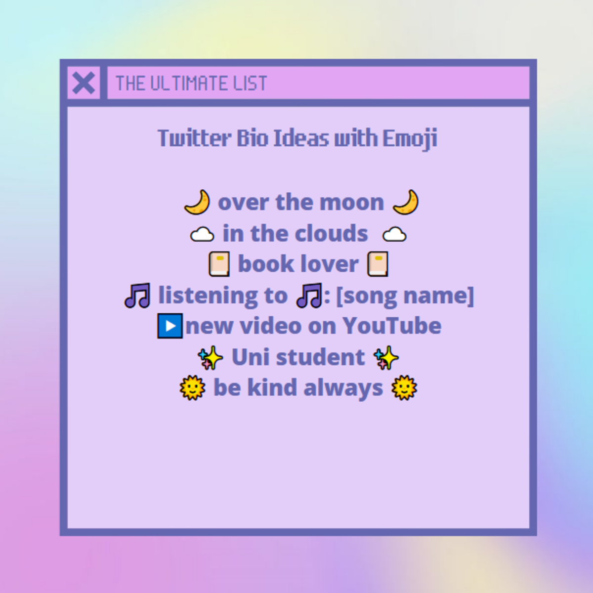 50 Aesthetic Twitter Bios And Inspiration The Ultimate List HubPages