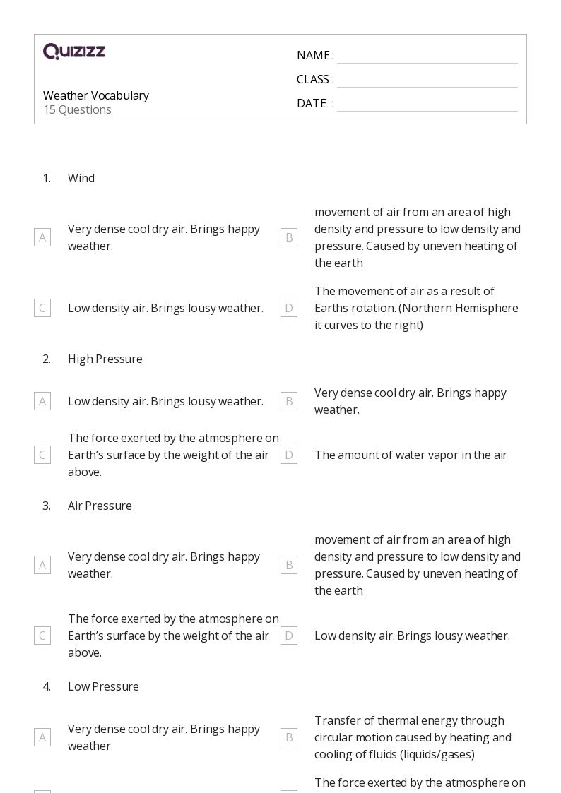 50 Vocabulary Worksheets For 8th Grade On Quizizz Free Printable Worksheets Library