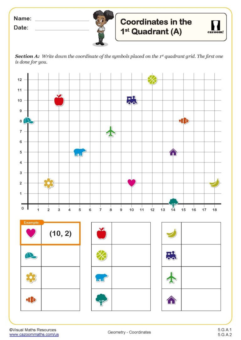5th Grade Math Worksheets PDF Printable PDF Worksheets