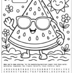 60 Summer Coloring Pages Free PDF To Print Woo Coloring