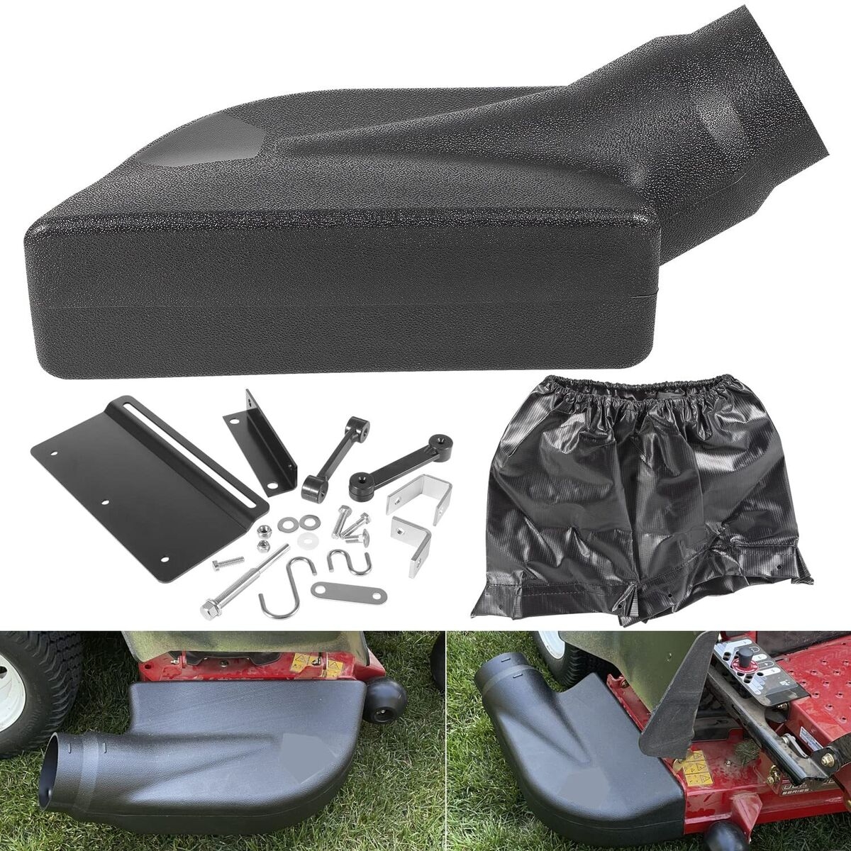 62468 For Agri Fab Mow N Vac Leaf Vacuum Bagger Deck Boot Chute Adapter EBay