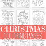 650 Free Christmas Coloring Pages For Kids Adults
