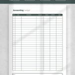 Accounting Ledger Printable Template 2820309