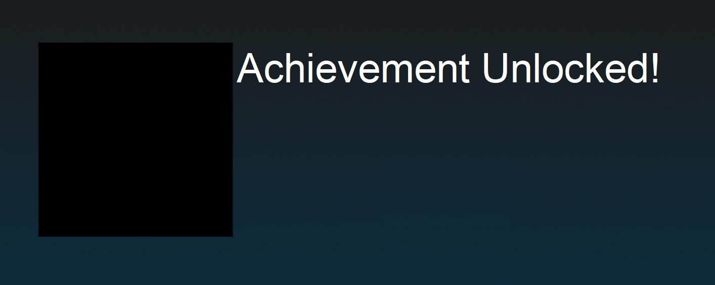 Achievement Unlocked Blank Template Imgflip