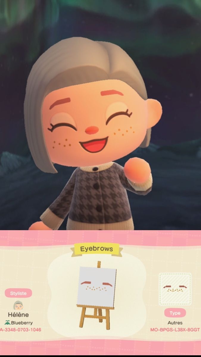 ACNH Eyebrows