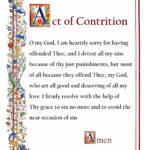 Act Of Constriction Catholic Prayer Card Printable A4 Wall Art Christian Decor Popular Catholic Prayers Traditional Prayer Cards Etsy