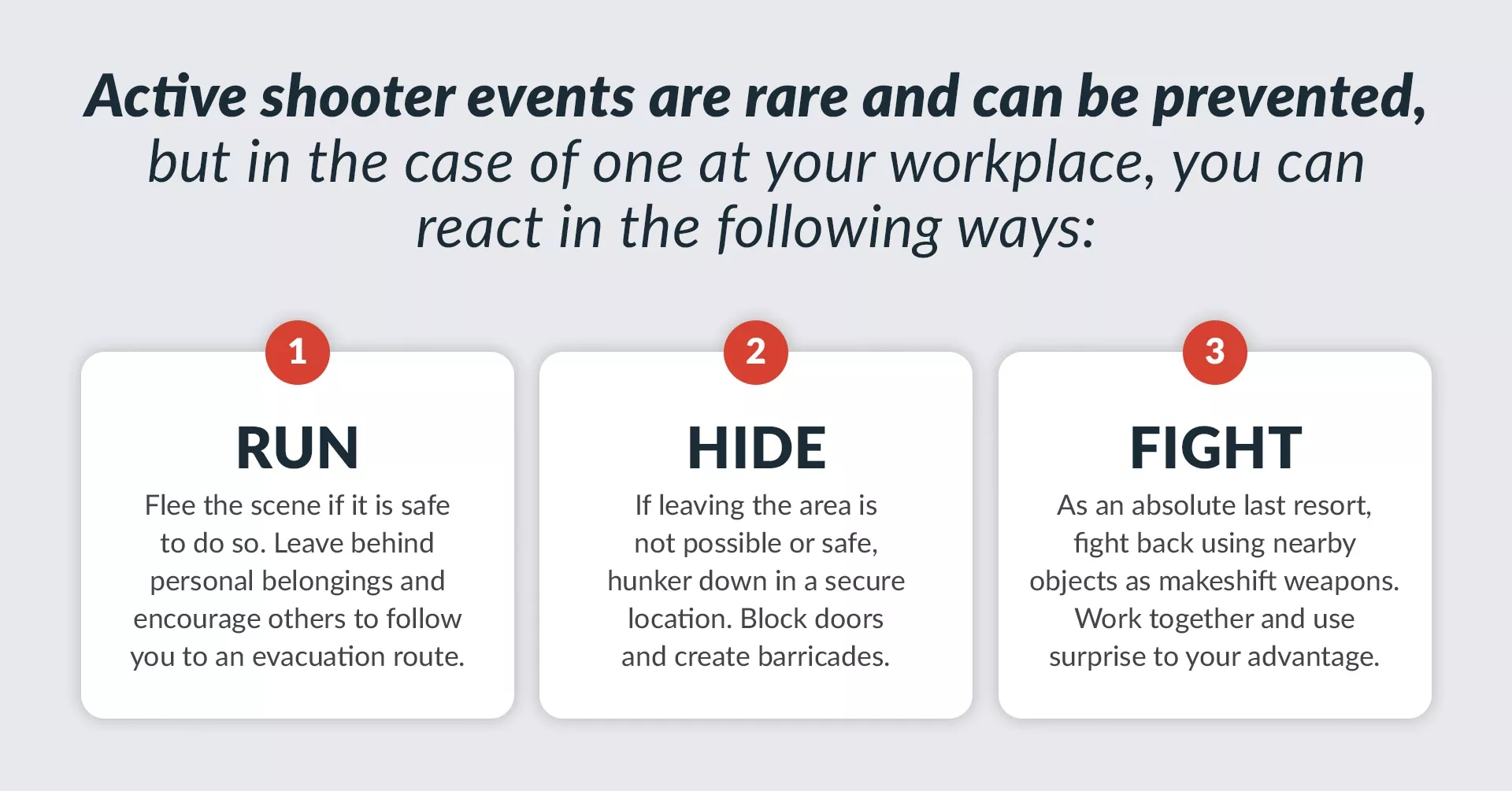 Active Shooter Preparedness How To Protect Your Business