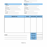 Actor Actress Invoice Template Invoice Maker