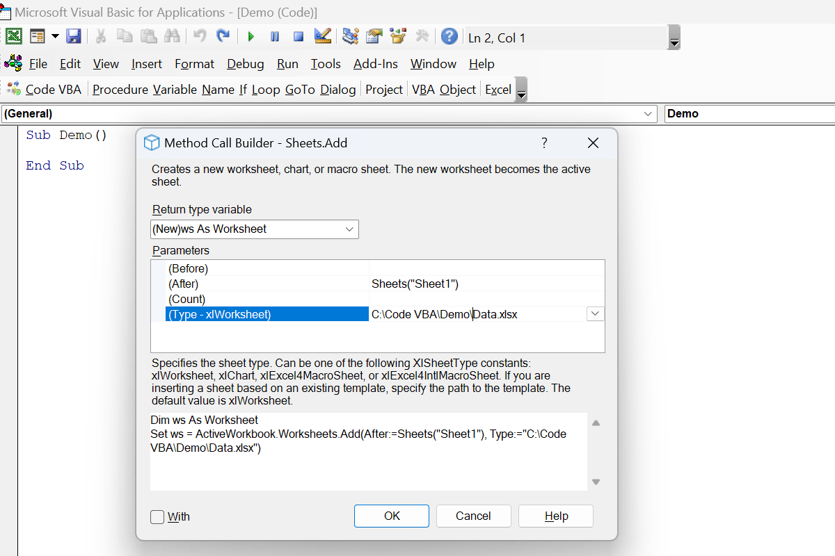 Add New Worksheet Using VBA Add New Worksheet Using VBA