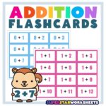 Addition Flashcards Superstar Worksheets