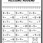Addition Using A Number Line Worksheets No Prep Math Worksheets 1st 2nd Grade Teaching Second Grade