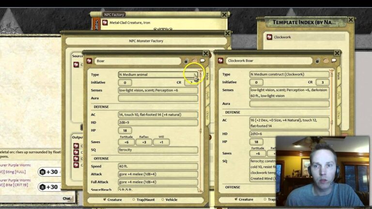 Advanced Bestiary Templates For Pathfinder D D 3 5 YouTube