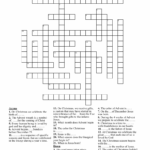 Advent Crossword Puzzle WordMint