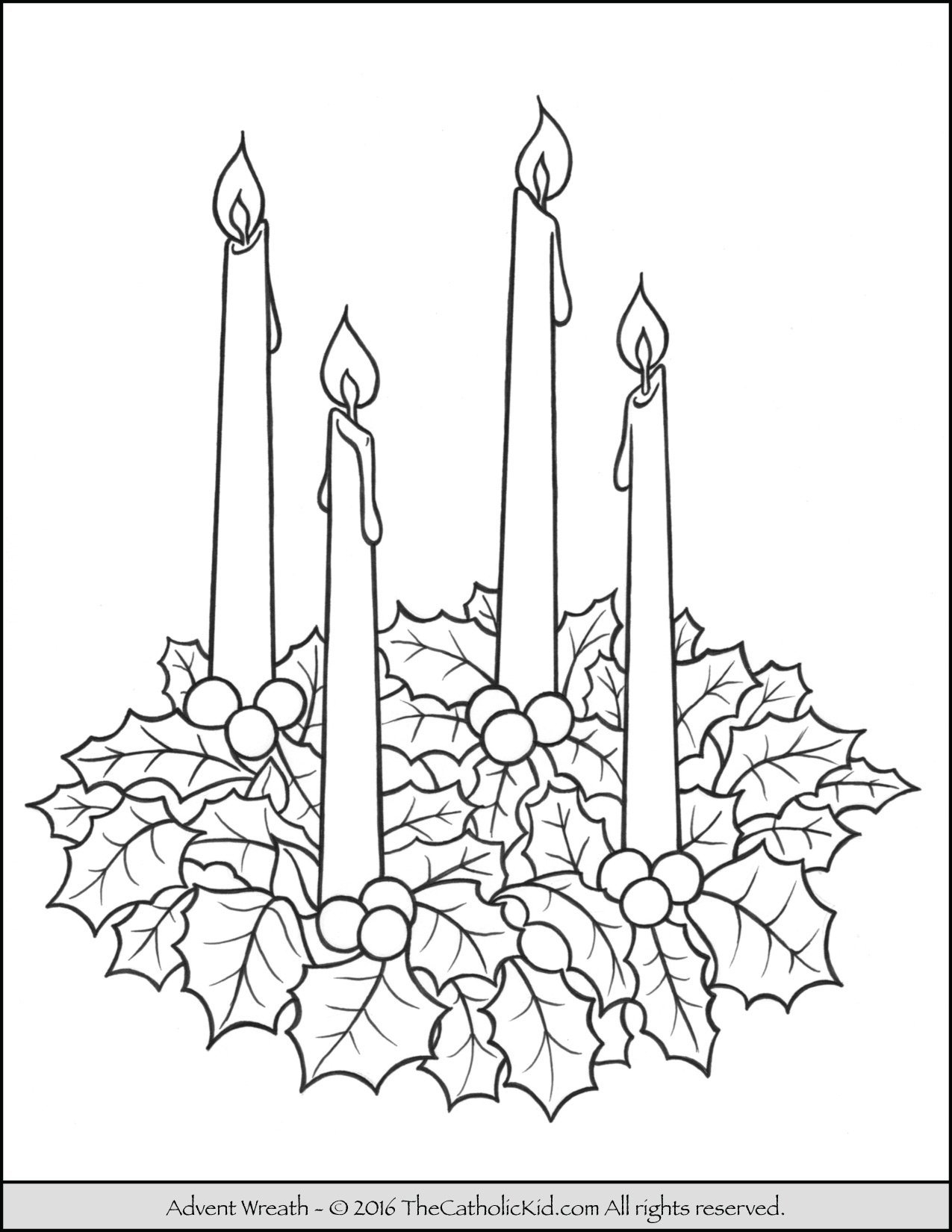 Advent Wreath Download Pack TheCatholicKid
