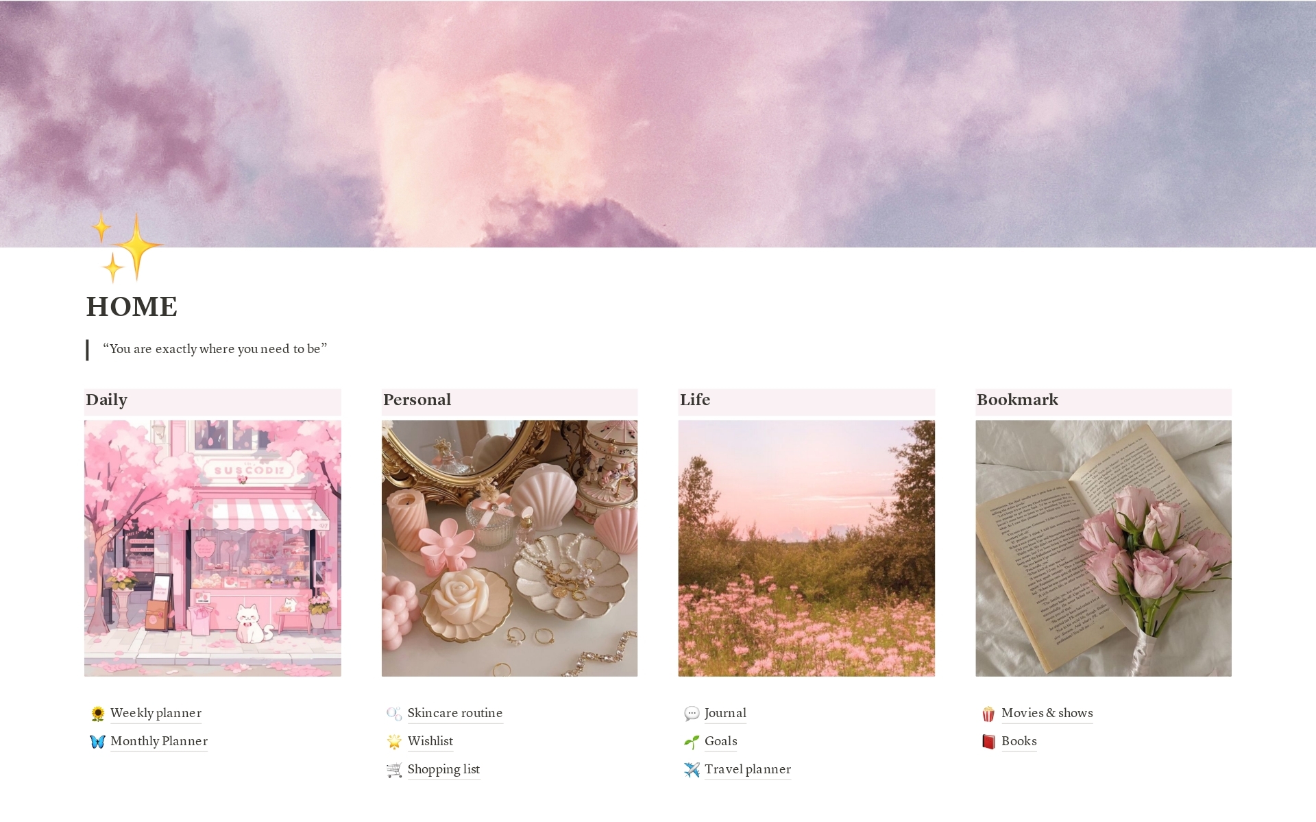 Aesthetic Notion Template Template By Abby Adepoju Notion Marketplace