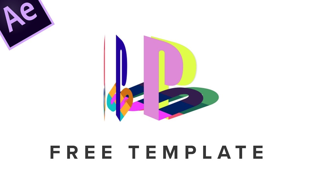 After Effects Tutorial Simple Logo Animation Free Template YouTube