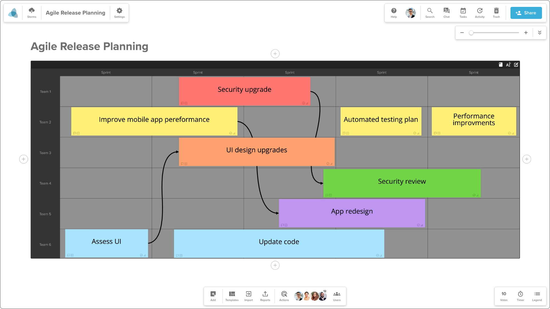 agile release plan template