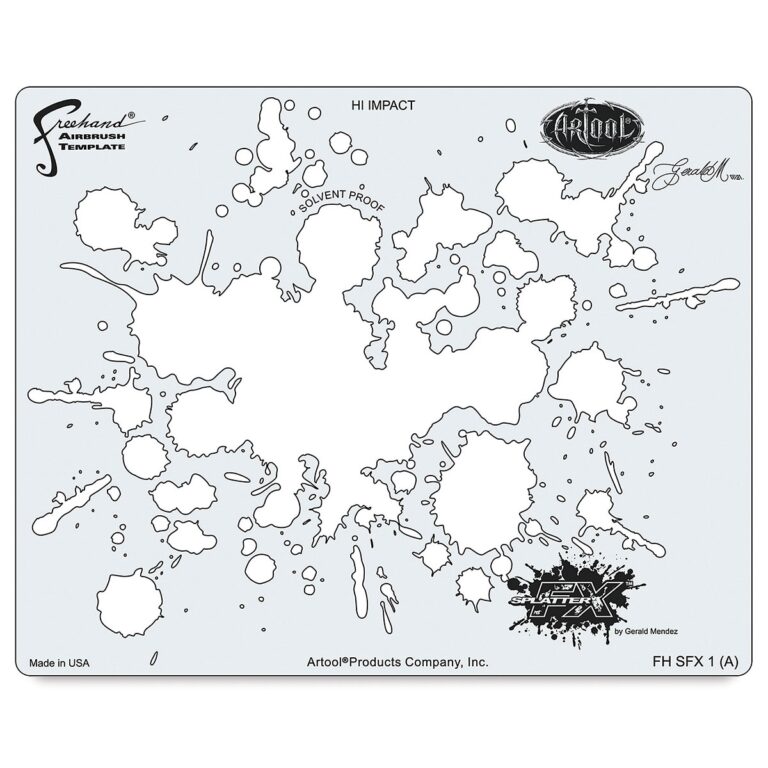 Airbrush Stencils And Templates BLICK Art Materials