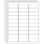 Amazon 1 X 2 5 8 Shipping Address Labels 3000 Label Stickers Paper For Laser Inkjet Printer 30 Per Page Printable Mailing Labels Matte 100 Sheets Office Products