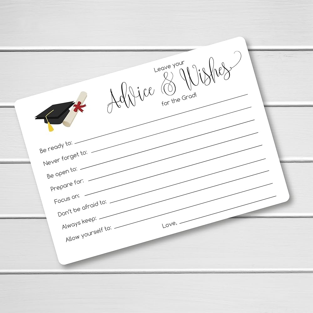 advice for the graduate template