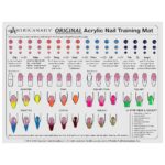 Amazon Americanails Acrylic Nail Training Mat Silicone Trainer Sheet For Application Practice Flexible Roll Up Pad Template For Acrylic Fingernails Learn How To Apply Acrylic Nails Beauty Personal Care