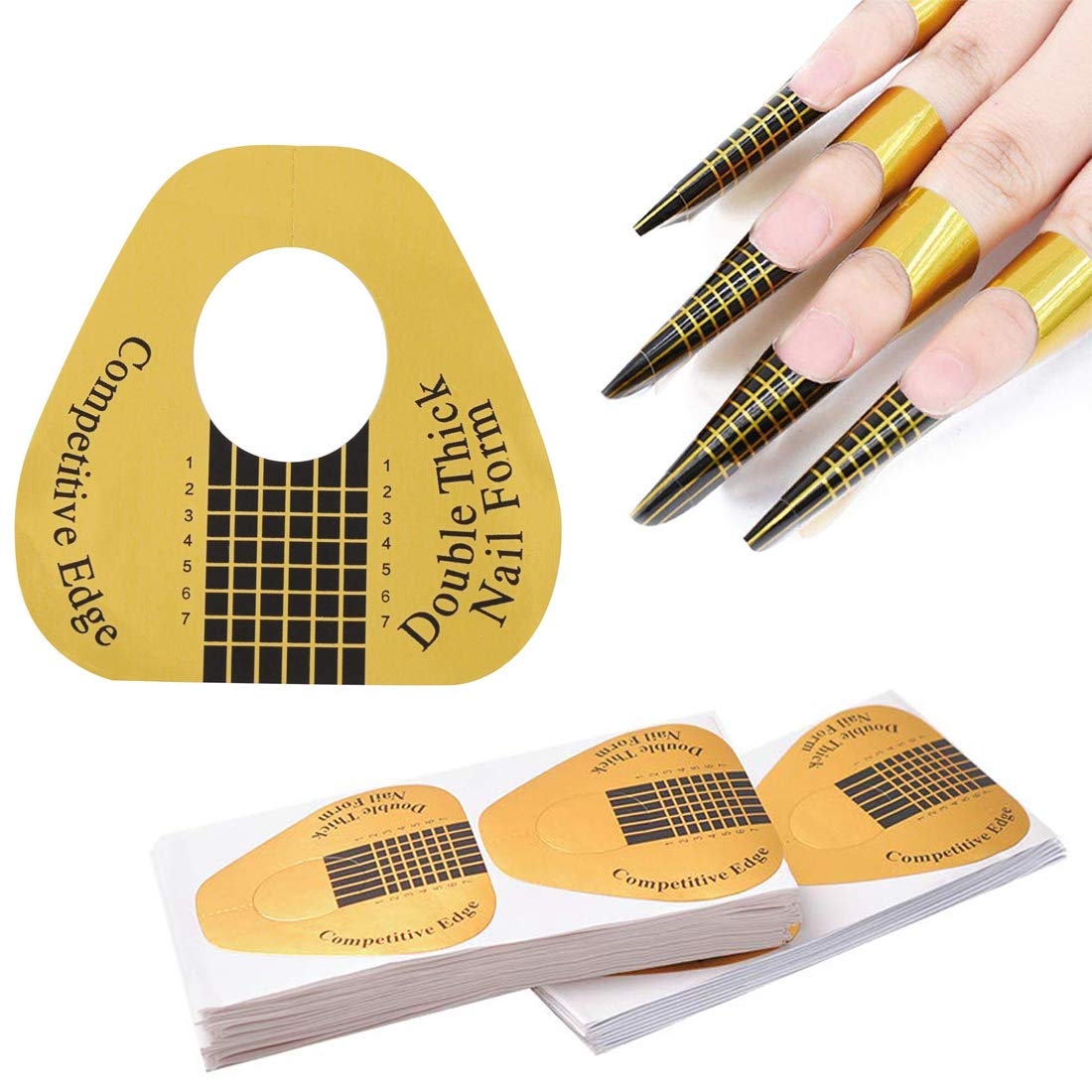 acrylic nail template