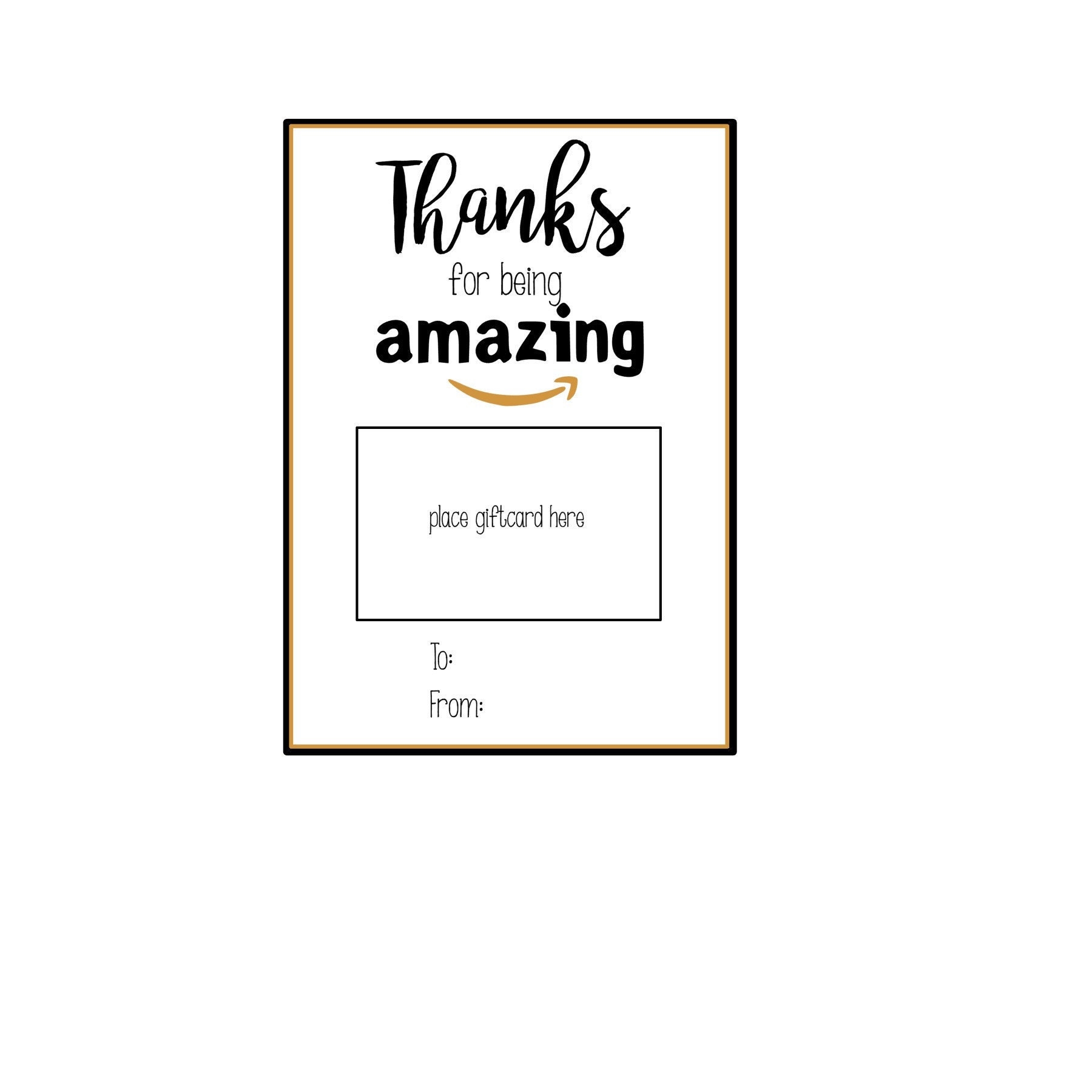 printable amazon gift card