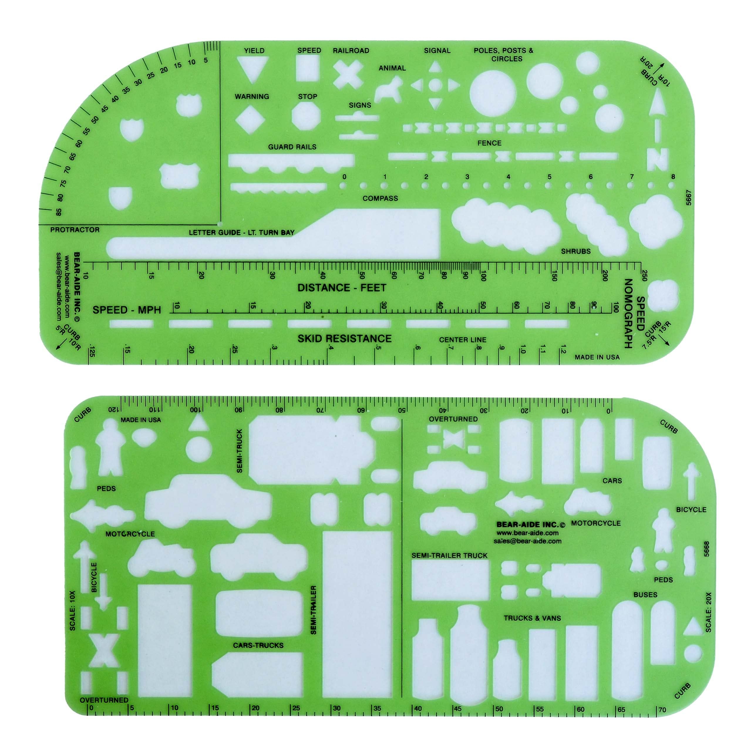 Amazon Traffic Drawing Template For Accident Reconstruction